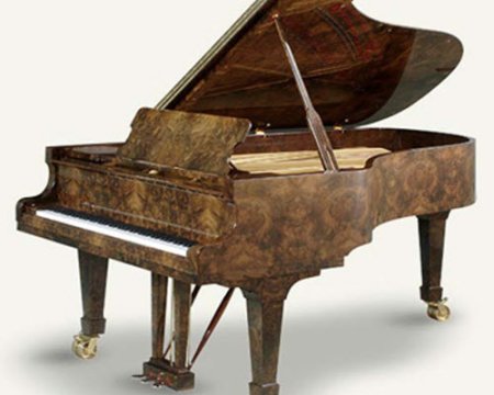 פסנתר כנף חדש פציולי עיצוב מיוחד Walnut-california